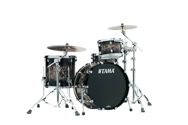 Tama WBS30RS-MPB Starclassic Walnut/Birch Lacquer Shell Kit 3 pcs - Molten Platinum Burst/Chrome HW image 1