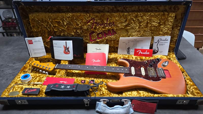 Fender Michael Landau Coma 1959 Stratocaster BRAND NEW Stripped Dakota Red! Custom Floyd Rose route from factory! Ultimate American 50s Reissue USA Super Strat HSS Guitar image 1