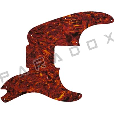 Custom Pickguard For 2022 - 2024 Made in America Fender American Vintage II 1954 Precision Bass - Tortoise Shell/Parchment/Black/Parchment  .090" image 1
