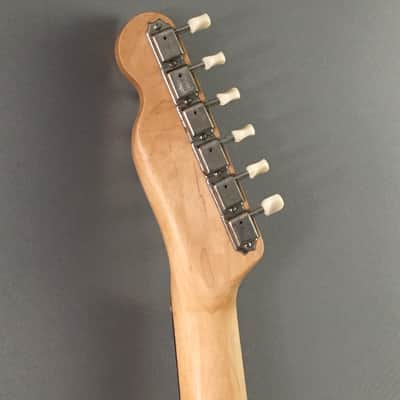 Vintage Custom USA Made Semi-Hollow TL72 Thinline Tele Chambered F Hole Relic White Fender Wide Ranges 6.6 Lb HSC image 13