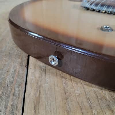 Danelectro Bellzouki 12 String Teardrop 1960s w/ Gig Bag - Brown Burst image 19