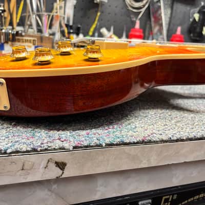 Gibson Custom Shop Class 5 Les Paul 2005  - Tangerine Burst image 15