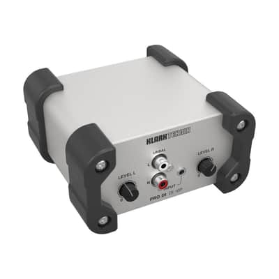 Klark Teknik DI 10P PRO DI Stereo Passive Direct Box with Summed Mono Output image 5