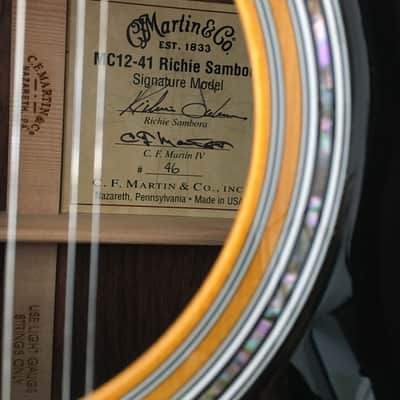 CF Martin MC12-41 Richie Sambora Signature Model 12 String Acoustic Guitar image 2