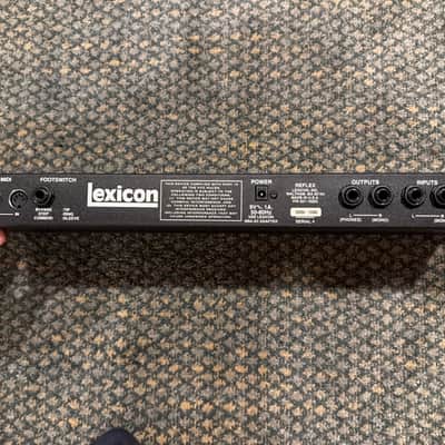 Lexicon Reflex Dynamic MIDI Reverberator 1990s - Black image 2