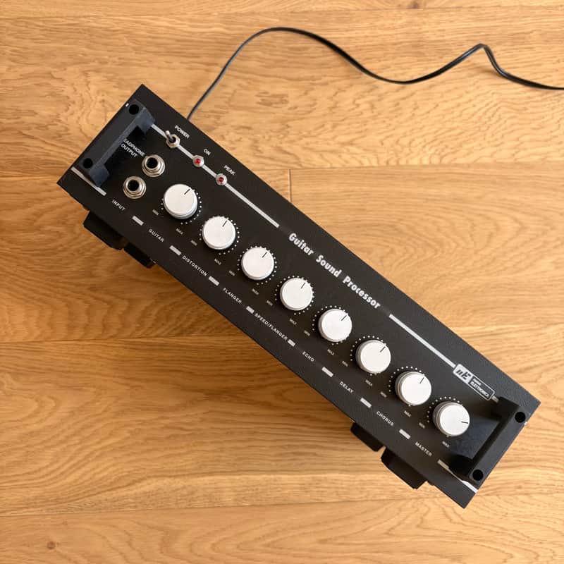 Nuova Elettronica Guitar Sound Processor (Italy, 1980s) – Vintage Multi-Effect FX Processor Machine in very good conditions! With schematics! Super Rare! image 1