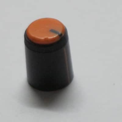 ONE lightly used genuine Boss DF-2 KNOB, fits split shaft shaft (stem) mid 1980s - early 1990s - TOP: orange with black marker // SIDEs: black // hard plastic (NO pedal / NO other items) image 21