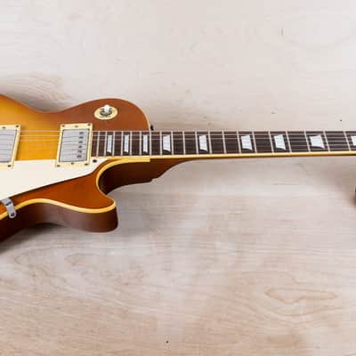 Burny Super Grade RLG-55 1999 Honeyburst w/ Bag image 2