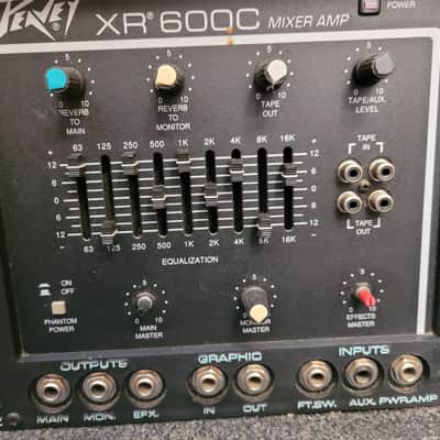 Peavey XR600C 6-Channel Mixer Amp Series 400BH 1994 image 9