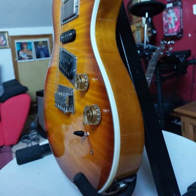 Epiphone Nighthawk Custom Reissue 2010 - 2013 - Trans Amber image 2