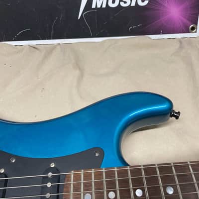 Kramer USA Pacer Deluxe Guitar R2 nut 1980s Blue image 4
