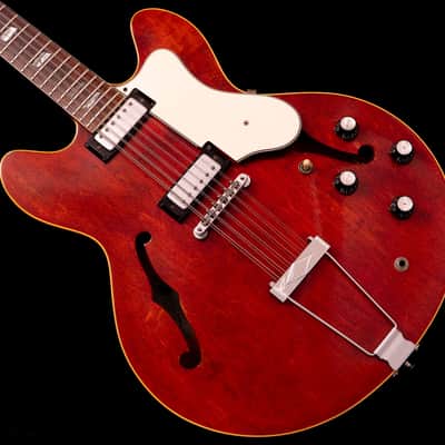 【used】Epiphone / 1967-68 E360TDC Riviera 12 String Cherry 3.845kg #897414【TONIQ横浜】【price included SHIPPING & IMPORT TAX & VAT】 image 1