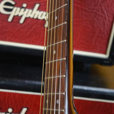 1970-75 Yamaha Orange Label FG-152 Natural Made in Japan Acoustic + Hard Case image 19