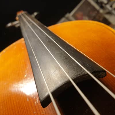 Vintage Violin Antonius Stradiuarius Cermonensis 996 Faciebat Anno1720 Natural Stain image 13