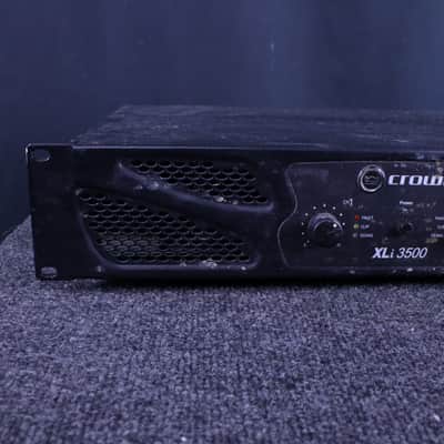 Crown XLI 3500 2-Channel 1350-Watt Power Amp 2010s - Black image 2