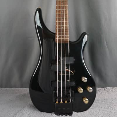 Fernandes Headless Bass MIJ Black w/ EMG PJ Pickups Vintage image 2
