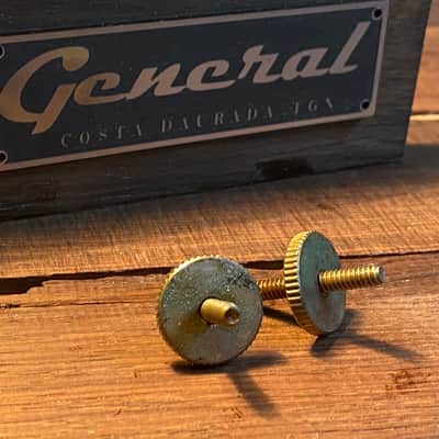 General Vintage Tone Master of Aging Les Paul ABR1 Small posts and Thumbweels True brass nickel pla image 5