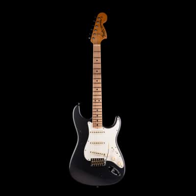 Used 2024 Fender Custom Shop 1968 Stratocaster Journeyman Relic Charcoal Frost Metallic with OHSC image 2