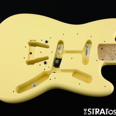 2022 Fender American Performer Mustang Series BODY, USA Guitar Vintage White image 1
