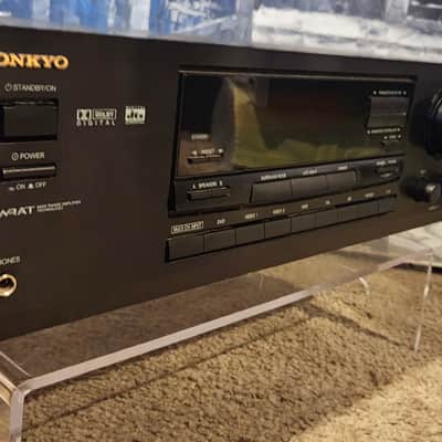 Onkyo Onkyo TX-DS484 A/V receiver with Dolby Digital and DTS 90s - Black image 4