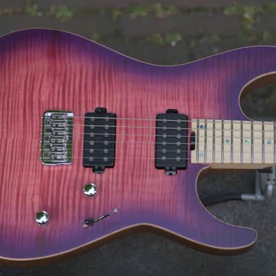 ESP USA M-II HT SD RM - Cranberry Burst - Demo Bare Knuckle Juggernaut image 9