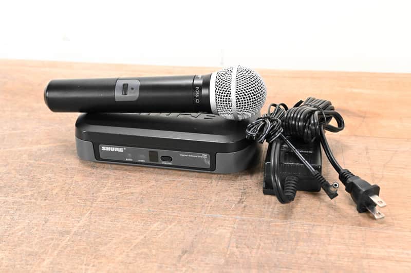 Shure PG24/PG58 Handheld Wireless System - H7 Band: 536-548 MHz-Wireless CG01DTB image 1