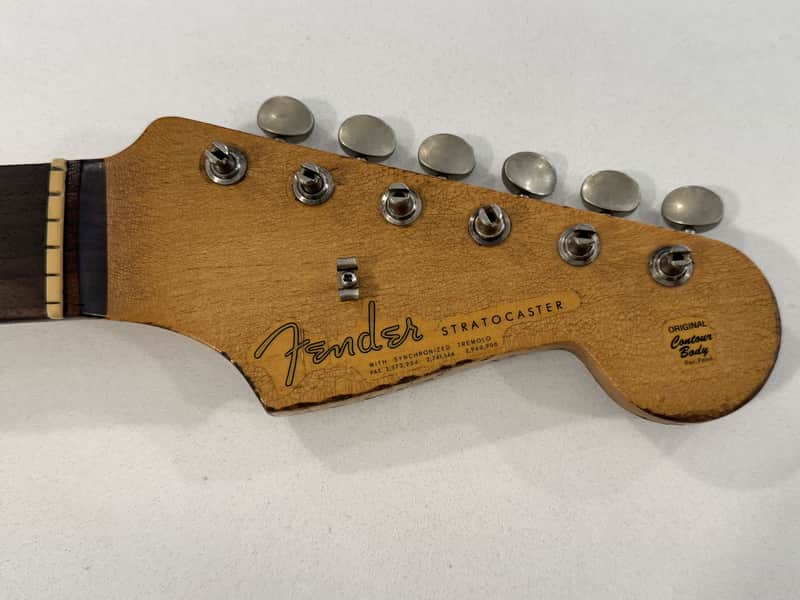 Relic Fender Stratocaster Vintage Rosewood 60s 61 62 63 Nitro SRV Vibe Neck image 1