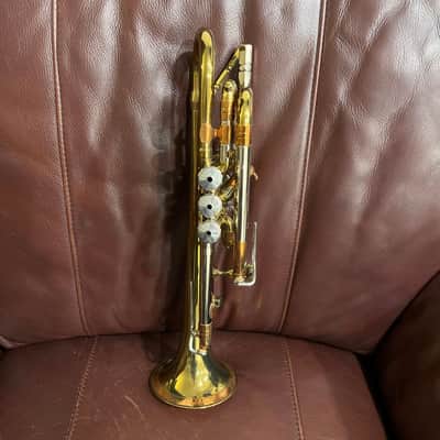 Getzen Super Deluxe Bb Cornet SN (100% new clear lacquered brass) image 4