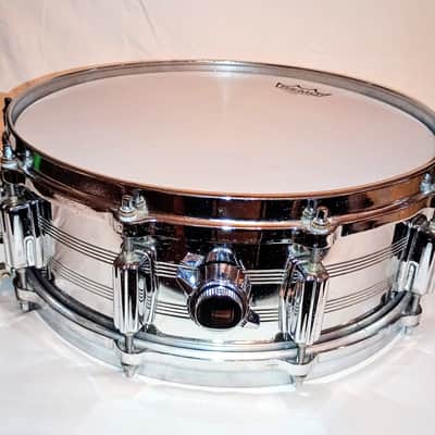 TAMA VINTAGE 1983 IMPERIALSTAR SNARE DRUM W/ ROLLER ACTION- FREE SHIP TO C-USA!FREE SHIP TO C-USA! - CHROME image 7