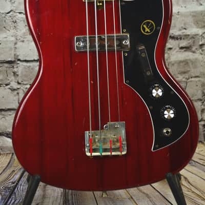 Vintage 60s KAY K-1B  SG style bass guitar MIJ image 13