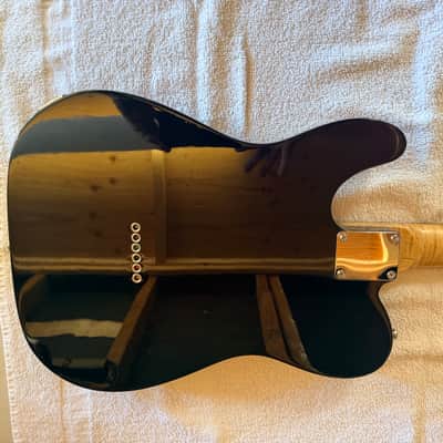 Custom Built T style guitar 2024 - Amber burst image 5