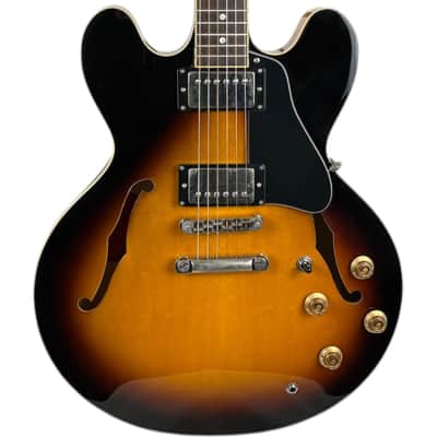 Burny Late 80's Fernandes RSA-60 ES-335 Reissue Vintage Sunburst