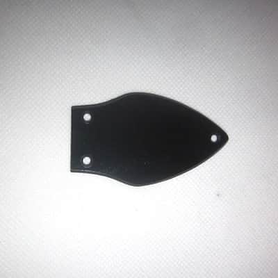 Flying V Mini Arrowhead Style 1 Ply Black Vinyl Truss Rod Cover for Guitar Headstock (Blemished) image 2