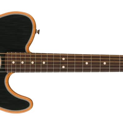 FENDER - Acoustasonic Player Telecaster  Rosewood Fingerboard  Brushed Black - 0972213239 image 1