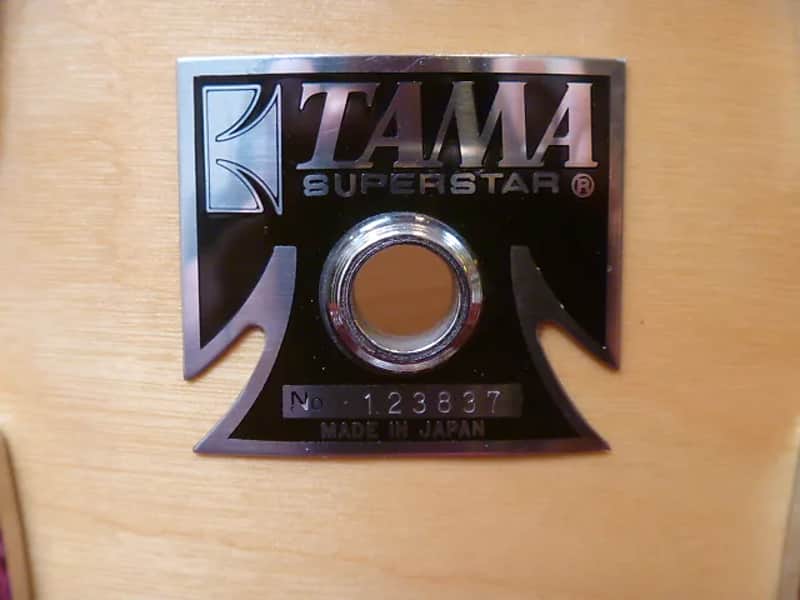 Tama "Split Lug" Superstar Artwood Mastercraft Birch 8x14" Snare Drum 1980 - 1982 image 5