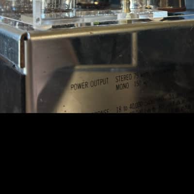 💎Custom Hand-Finished Acrylic Dust Cover💎for Original 60s McIntosh MC275 Amp💎 image 14