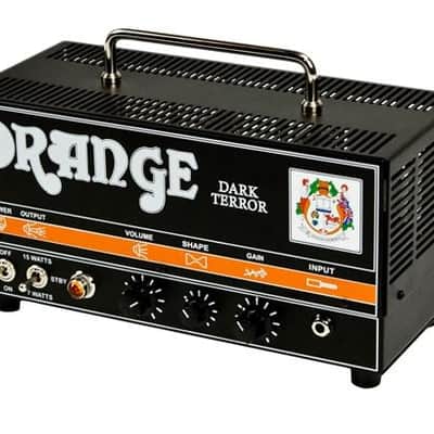 Orange Dark Terror Model DA15H 15 Watt Mini Tube Head Electric Guitar Amplifier image 4