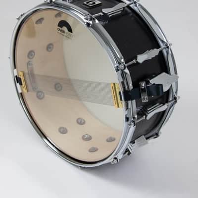 British Drum Co. RAV-14-6-SN Raven Series Snare Drum. 6" x 14" image 3