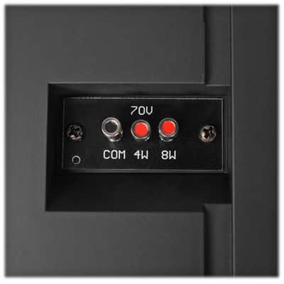 Pair Rockville RockSlim 70B Black 5.25" 70v Commercial Restaurant Wall Speakers image 9