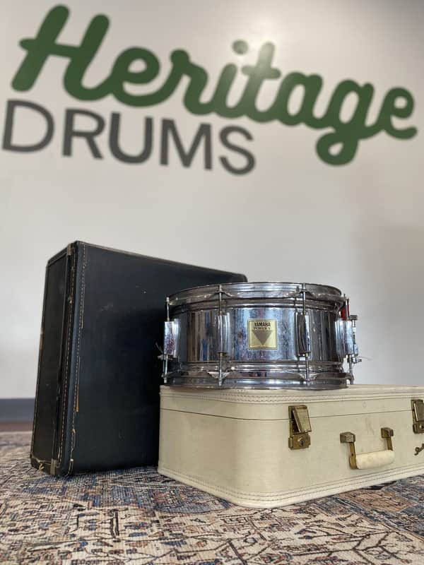 Yamaha Power V Steel 6x14 Snare Drum image 1