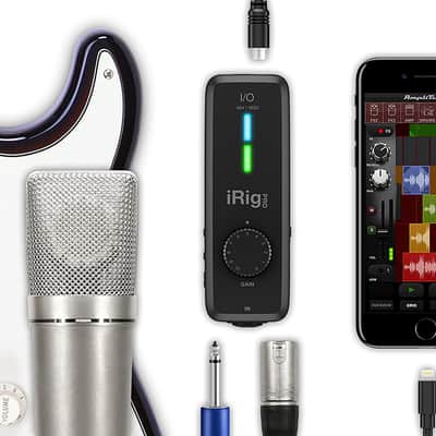 IK Multimedia iRig Pro I/O compact instrument/microphone audio interface for iPhone, iPad and Mac image 3