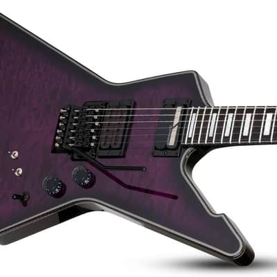 Schecter E-1 FR S Sustainiac Trans Purple Burst image 2