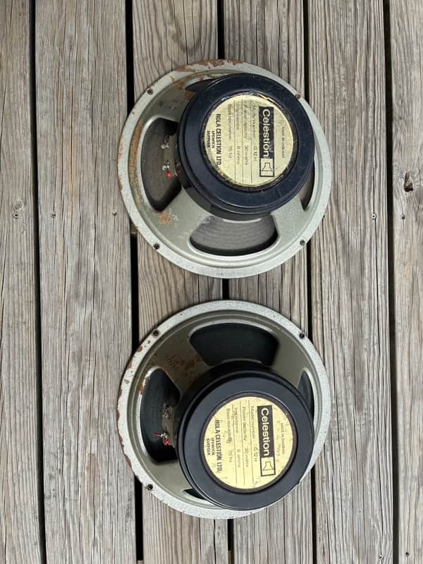Celestion G12H 30W T1234 1974 - Wear image 1
