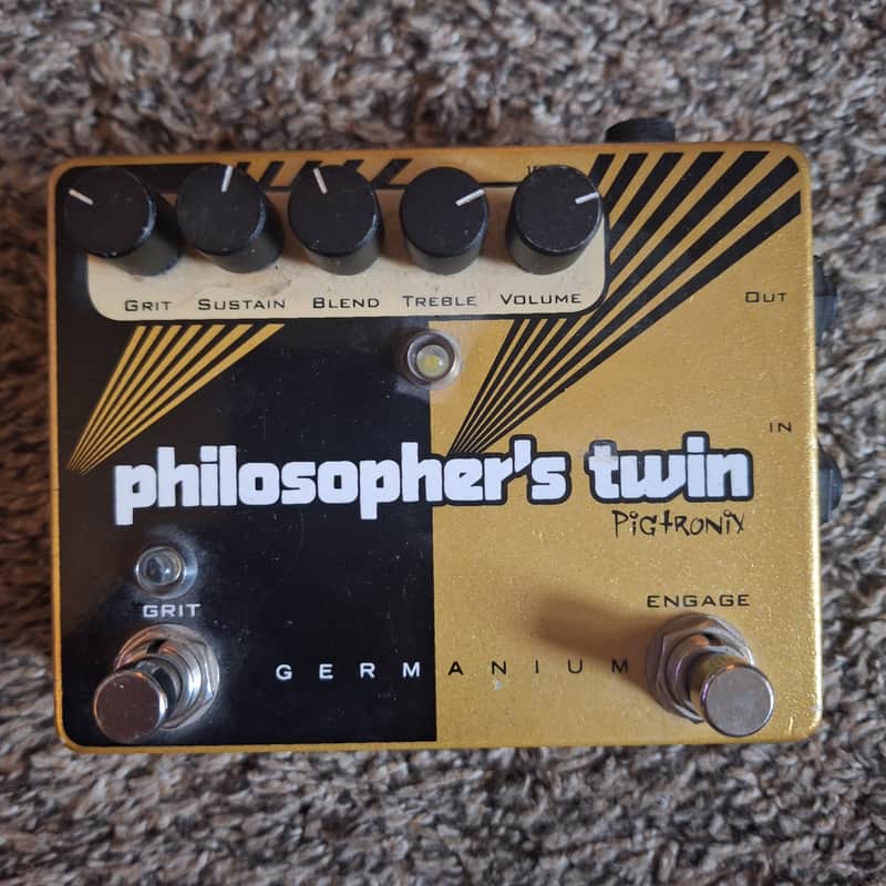 Pigtronix Philosopher's Twin 2010s - Gold/Black image 1