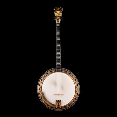 Pre-Owned 1962 Vega Jerry Van Dyke Vegavox Deluxe IV Tenor Banjo Blonde With OHSC image 2