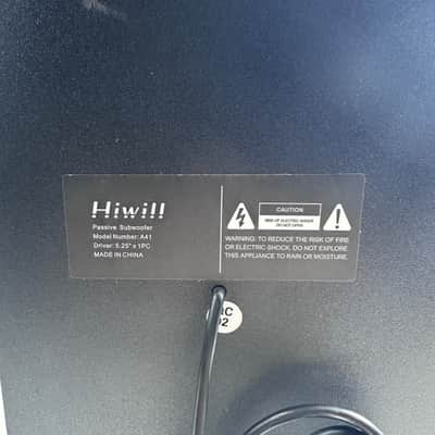 Hiwill A41 Passive Subwoofer Unit 5.25" FOR Hiwill HiElite A41 Soundbar System image 7