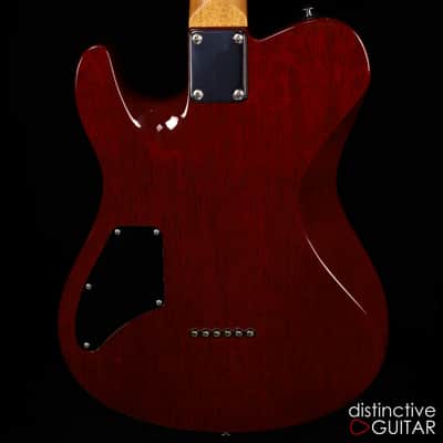 Suhr Oso w/Mahogany Body and Short Scale - Trans Red image 12