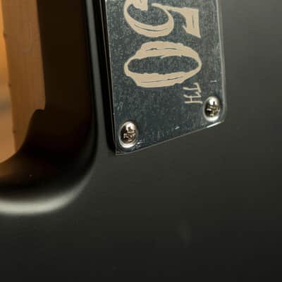 Fender Limited Edition 50th Anniversary Iron Maiden Steve Harris Precision Bass - Maple Satin Black image 8