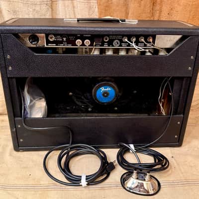 Fender Deluxe Reverb-1965-Black Panel image 6