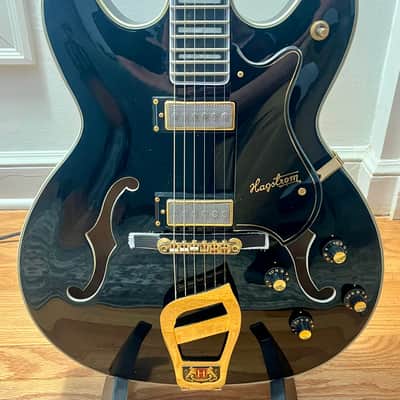 Brand New Hagstrom '67 Viking II 2023 - Present - Black Gloss image 2